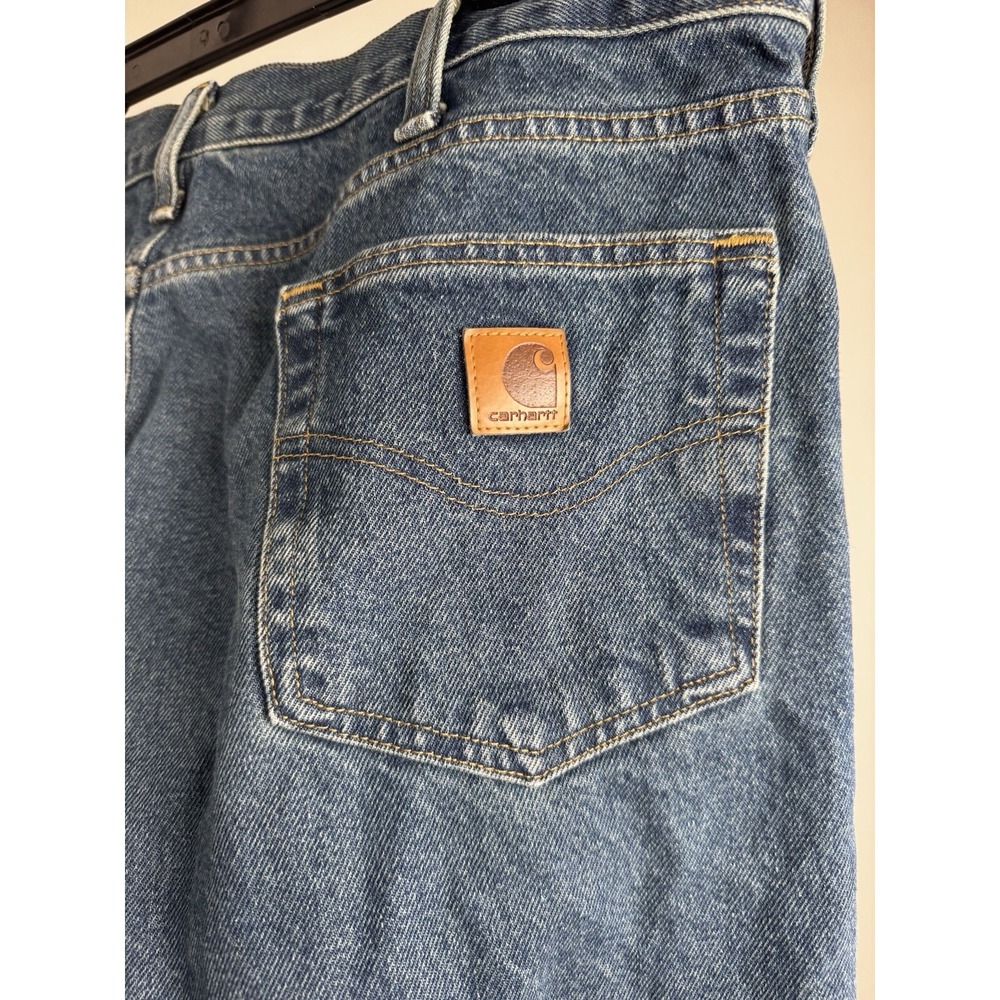 Jeans Carhartt Men's Straight, Traditional Fit. B480 DVB. 38x32.